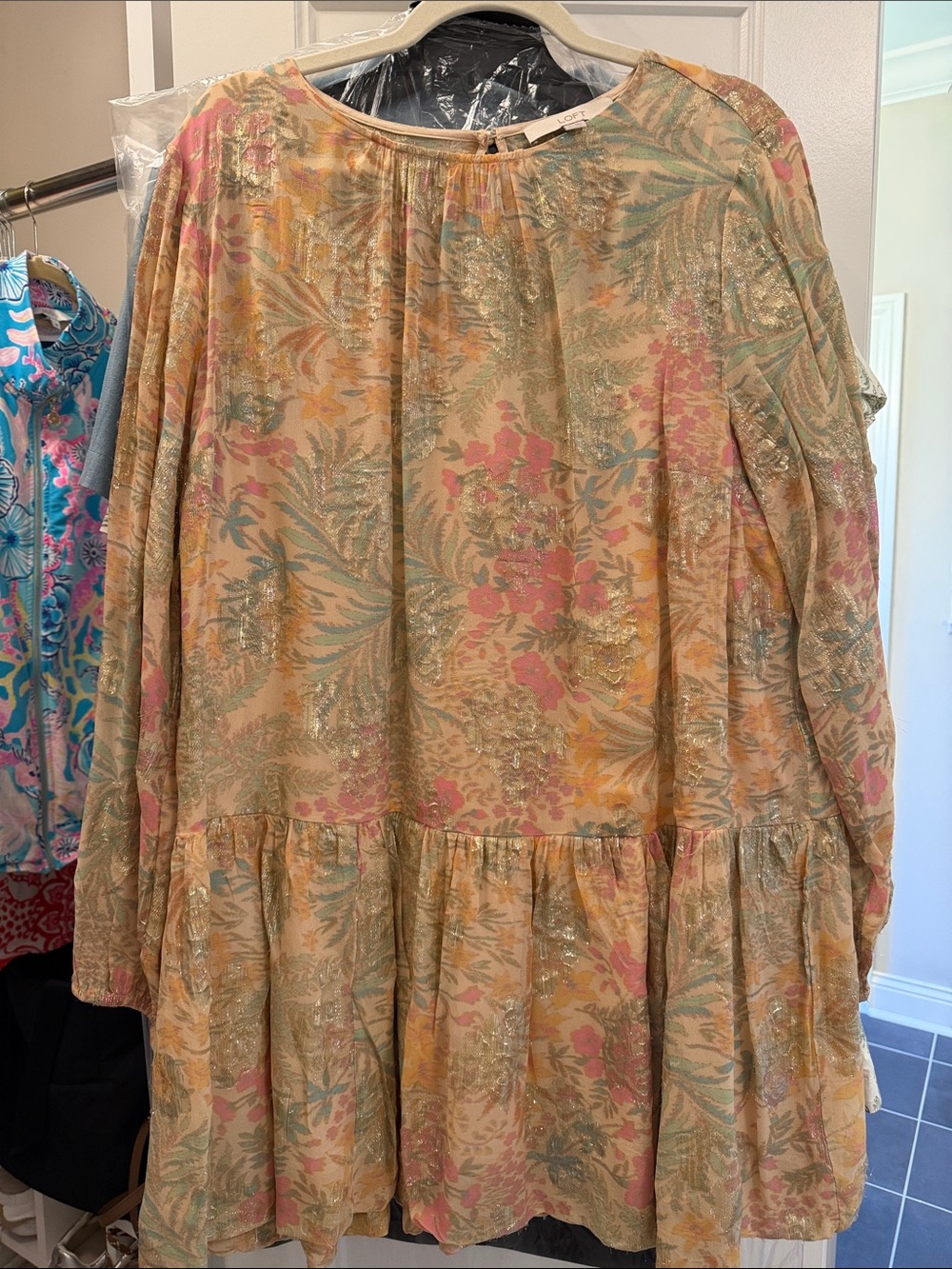 Floral Tiered Dress